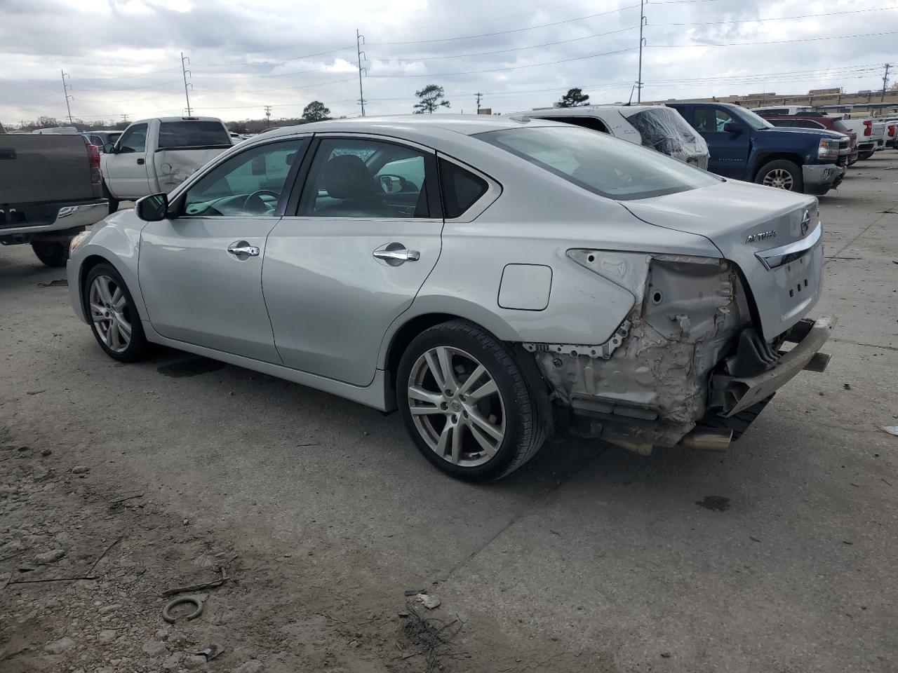 2015 Nissan Altima VIN 1N4BL3AP6FC487957 Copart auction photo, rear end damage thumbnail 2