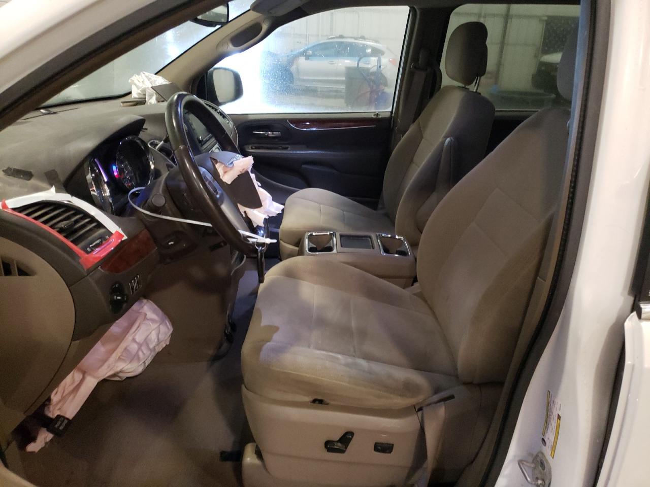 2012 Chrysler Town & Country VIN 2C4RC1BG7CR233379 Copart auction photo, front end / rear end damage thumbnail 7