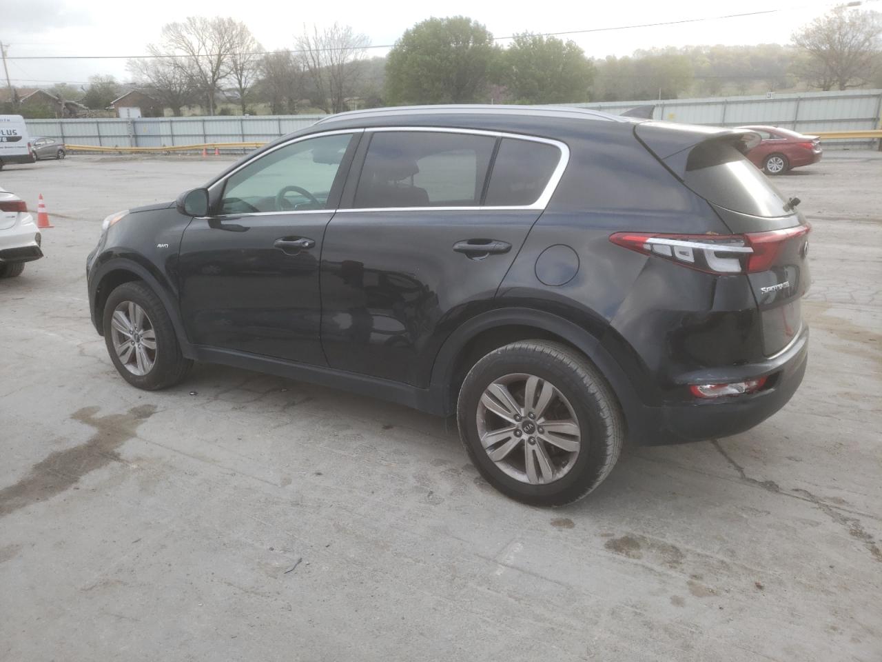2019 KIA Sportage VIN KNDPMCAC1K7573643 Copart auction photo, rear end damage thumbnail 2