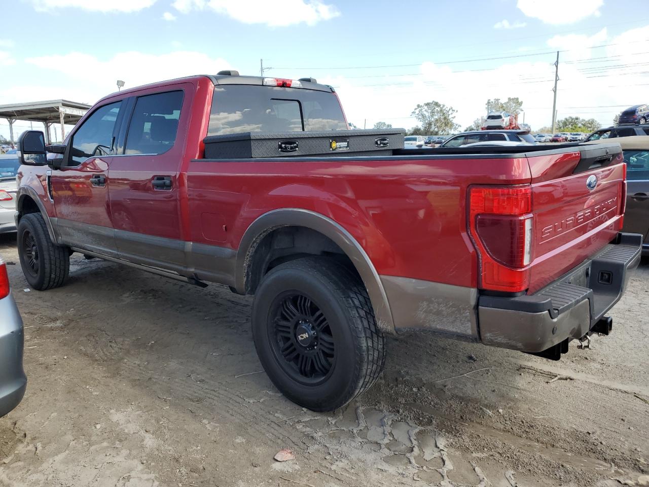 2020 Ford F250 VIN 1FT7W2BT4LED30442 Copart auction photo, mechanical damage thumbnail 2