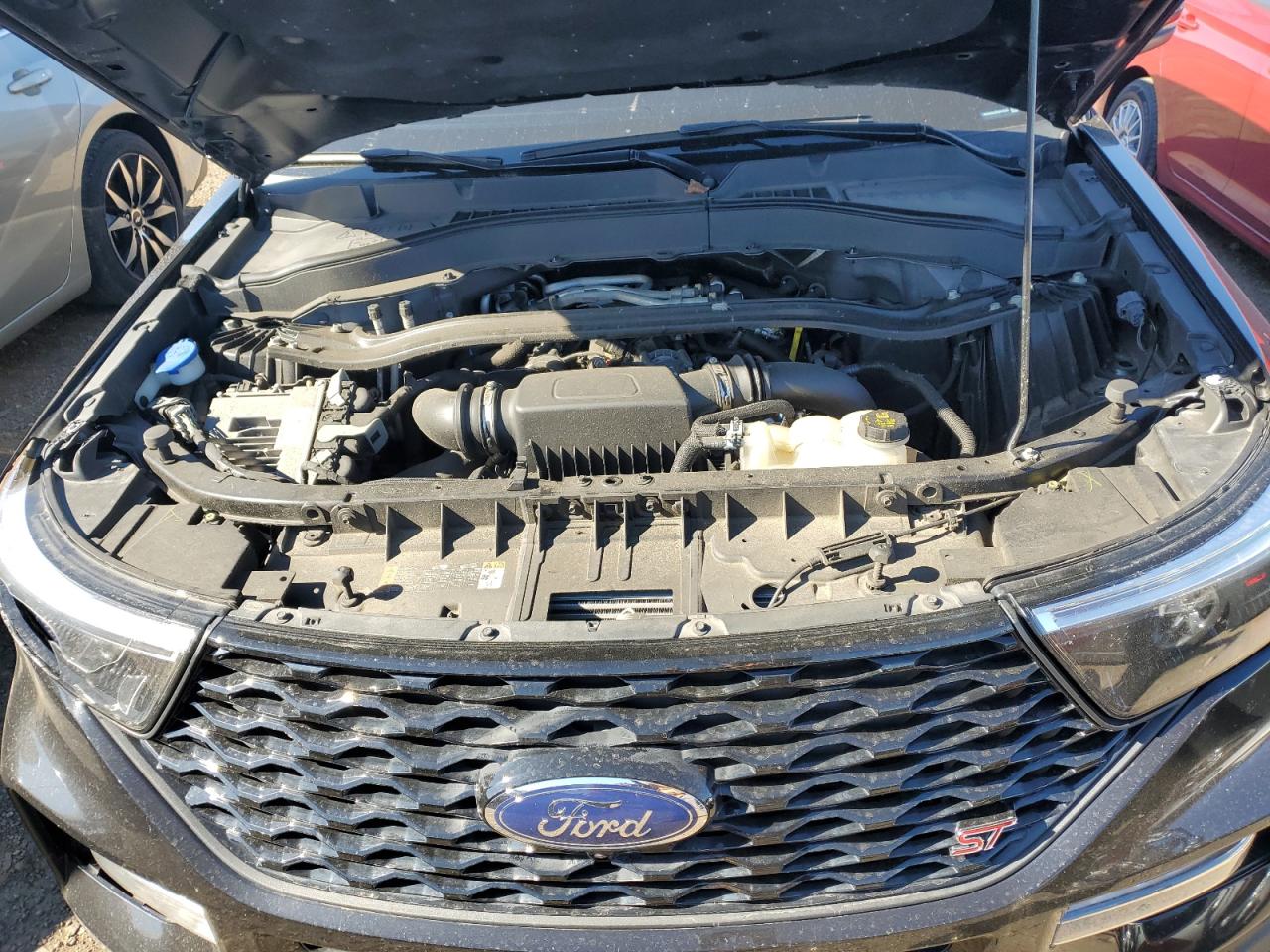 2021 Ford Explorer VIN 1FM5K8GC3MGA10593 Copart auction photo, front end / side damage thumbnail 11