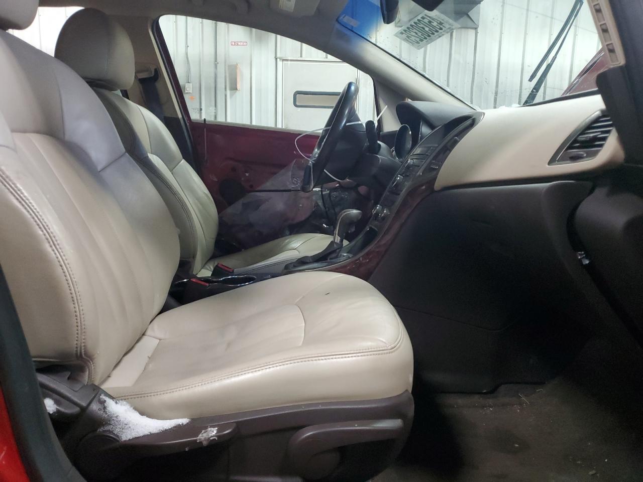 2012 Buick Verano VIN 1G4PS5SK8C4126264 Copart auction photo, front end / side damage thumbnail 7
