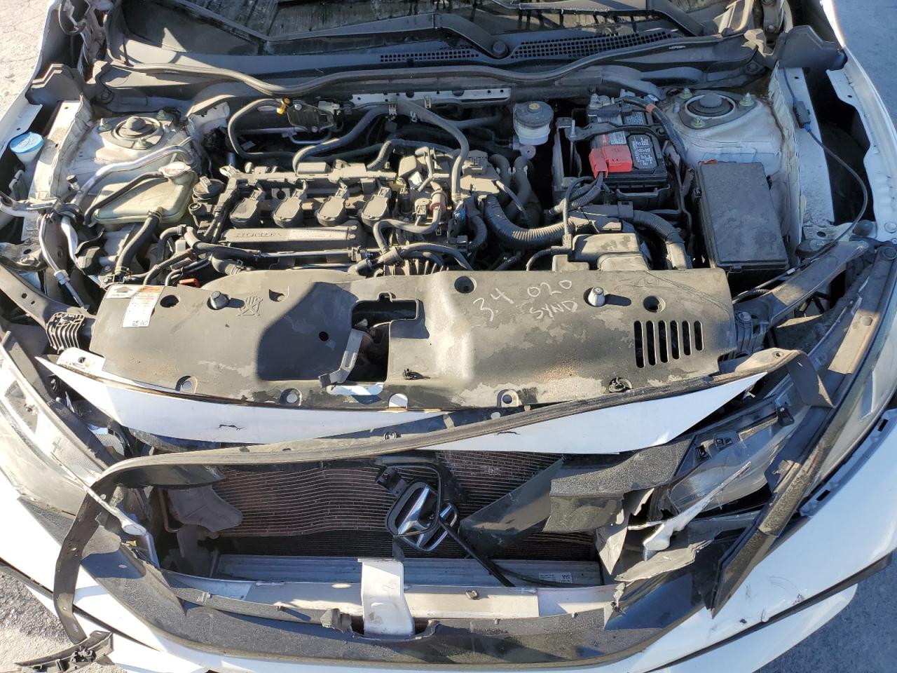 2017 Honda Civic VIN SHHFK7H59HU211450 Copart auction photo, front end damage thumbnail 12