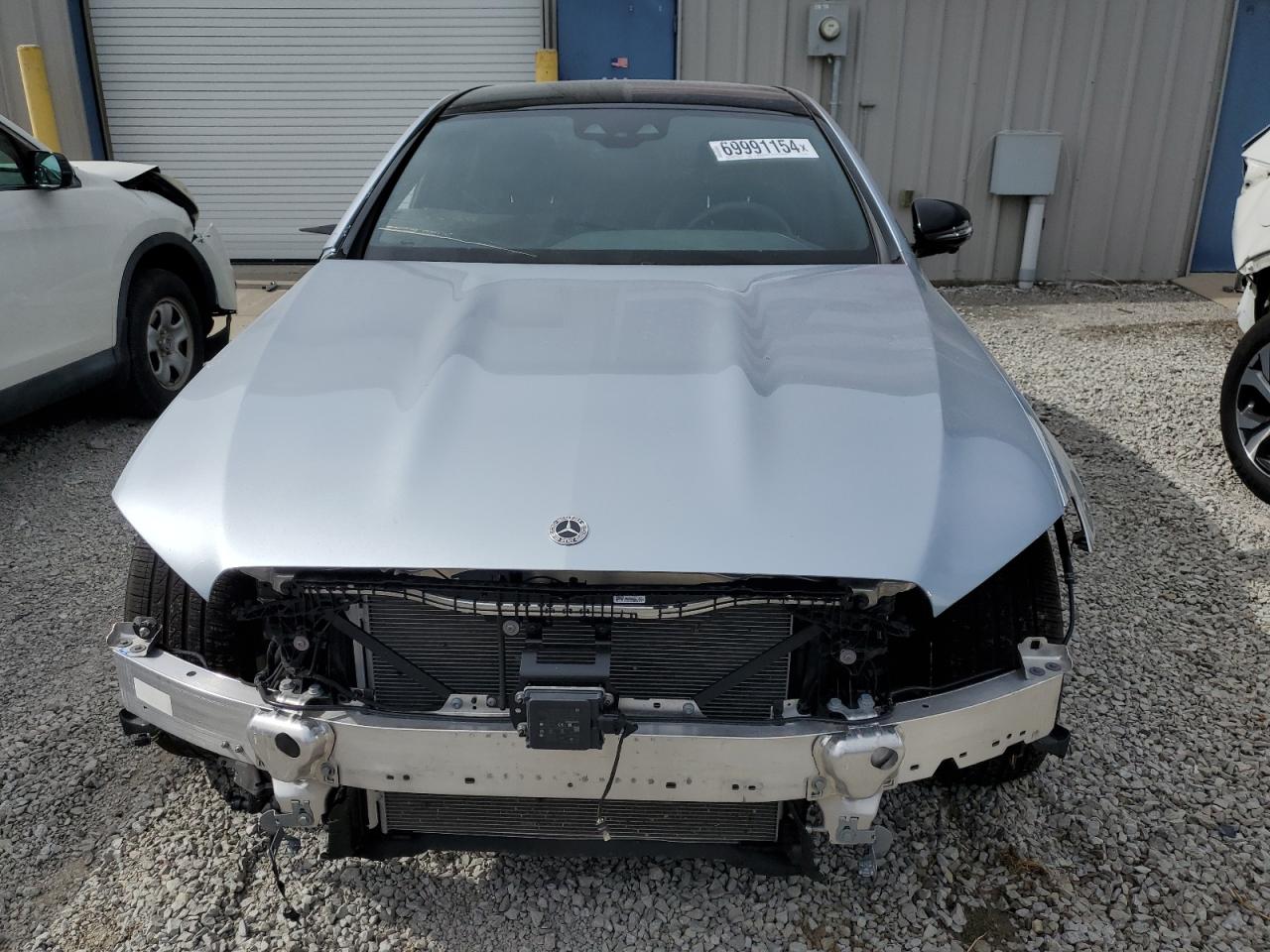 2023 Mercedes-Benz E-klasse VIN W1KZF8EB2PB182075 Copart auction photo, front end / side damage thumbnail 5