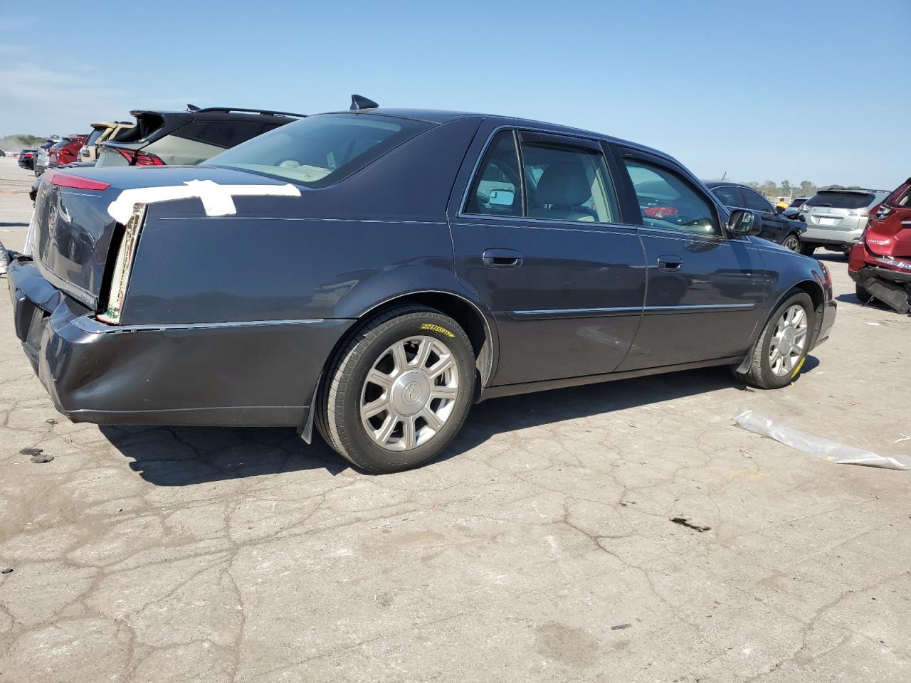 2010 Cadillac DTS VIN 1G6KA5EY4AU129602 Copart auction photo, rear end damage thumbnail 3