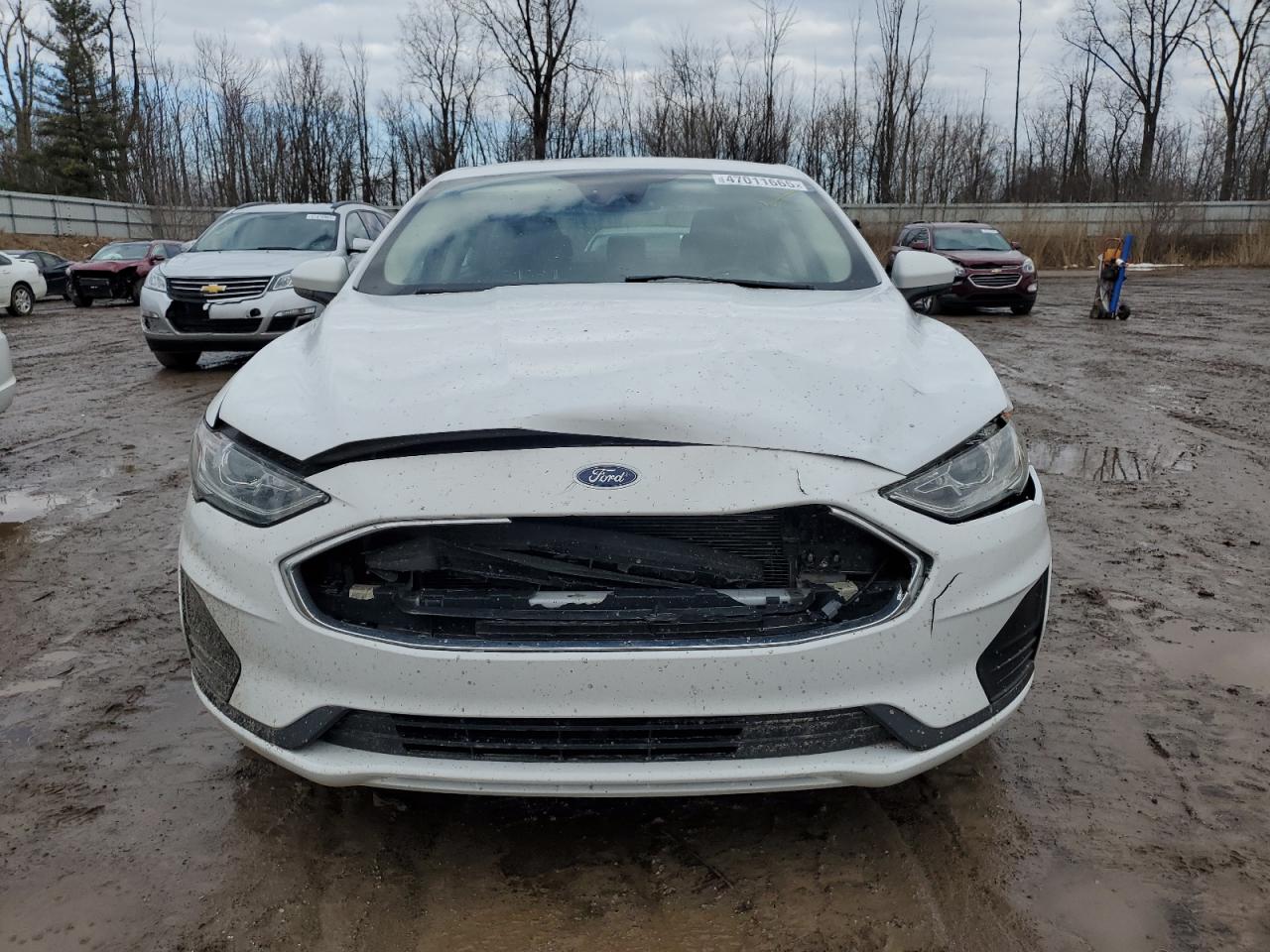 2020 Ford Fusion VIN 3FA6P0HD1LR187546 Copart auction photo, front end / minor dent/scratches damage thumbnail 5