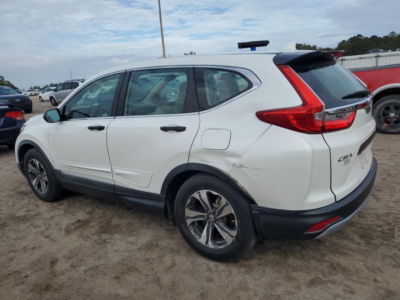 2019 Honda CR-V VIN 2HKRW5H3XKH420257 Copart auction photo, rear end / undercarriage damage thumbnail 2
