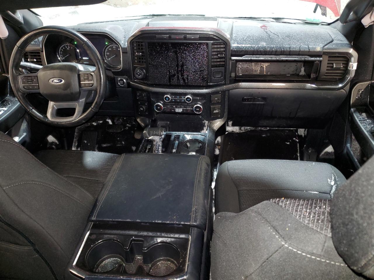 2022 Ford F-150 VIN 1FTEW1EP5NFC08895 Copart auction photo, side / rear end damage thumbnail 8