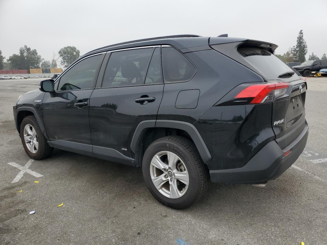 2019 Toyota RAV 4 VIN JTMMWRFV7KD013671 Copart auction photo, side damage thumbnail 2