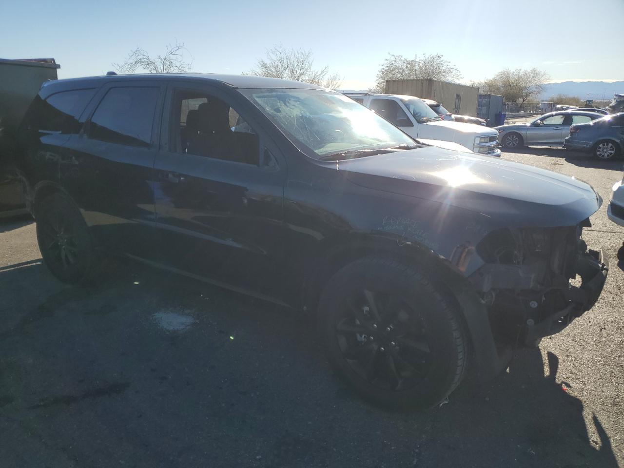 2018 Dodge Durango VIN 1C4RDHAGXJC413386 Copart auction photo, vandalism / all over damage thumbnail 4