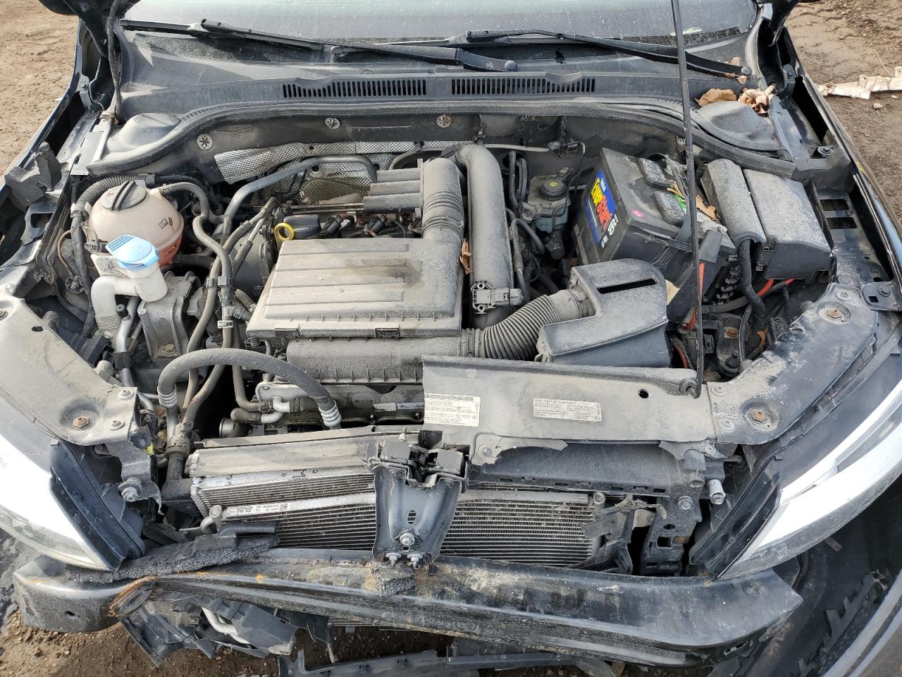 2016 Volkswagen Jetta VIN 3VW267AJ4GM260901 Copart auction photo, front end / rear end damage thumbnail 11