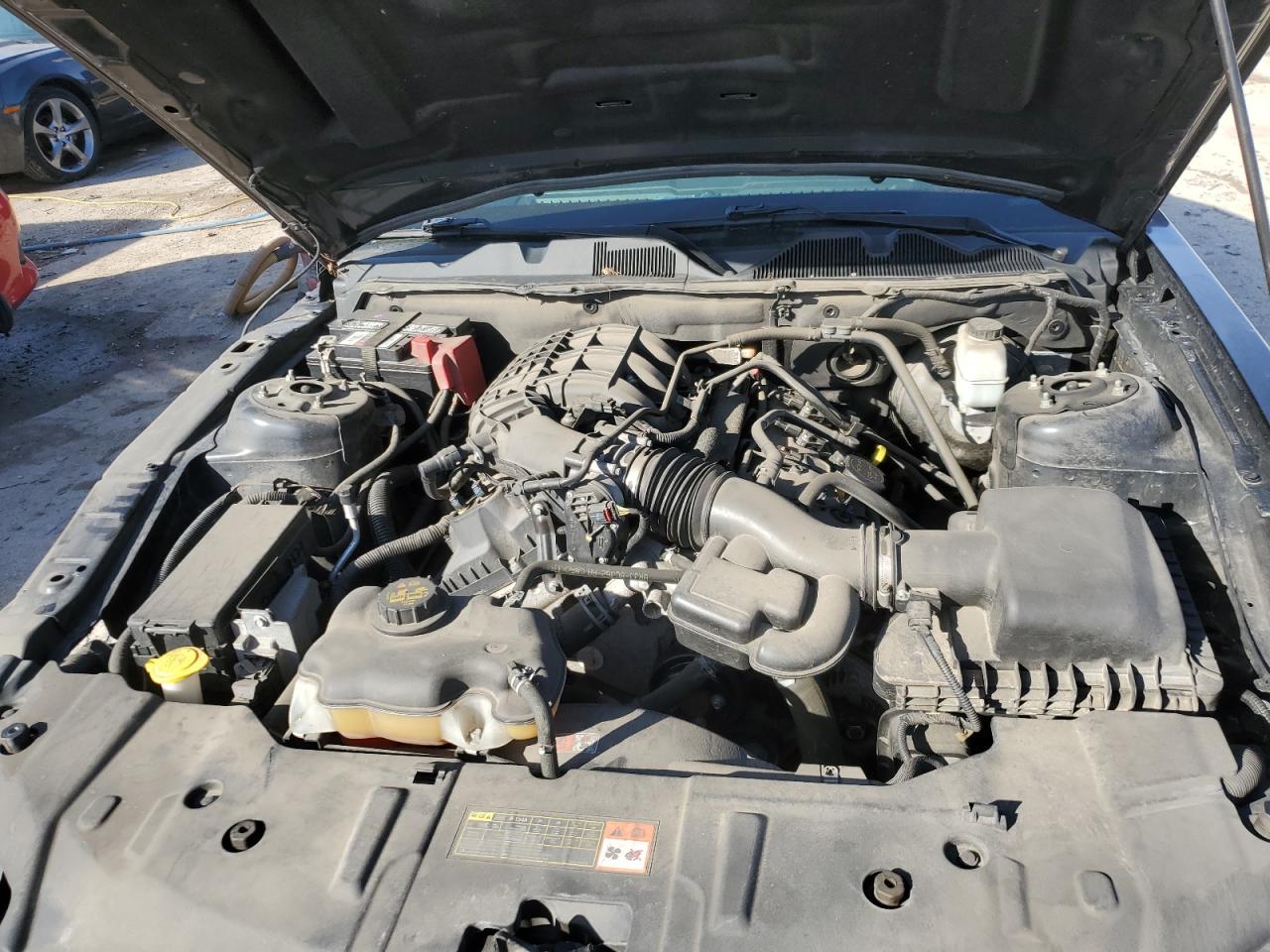 2014 Ford Mustang VIN 1ZVBP8AM9E5283669 Copart auction photo, side / rear end damage thumbnail 11