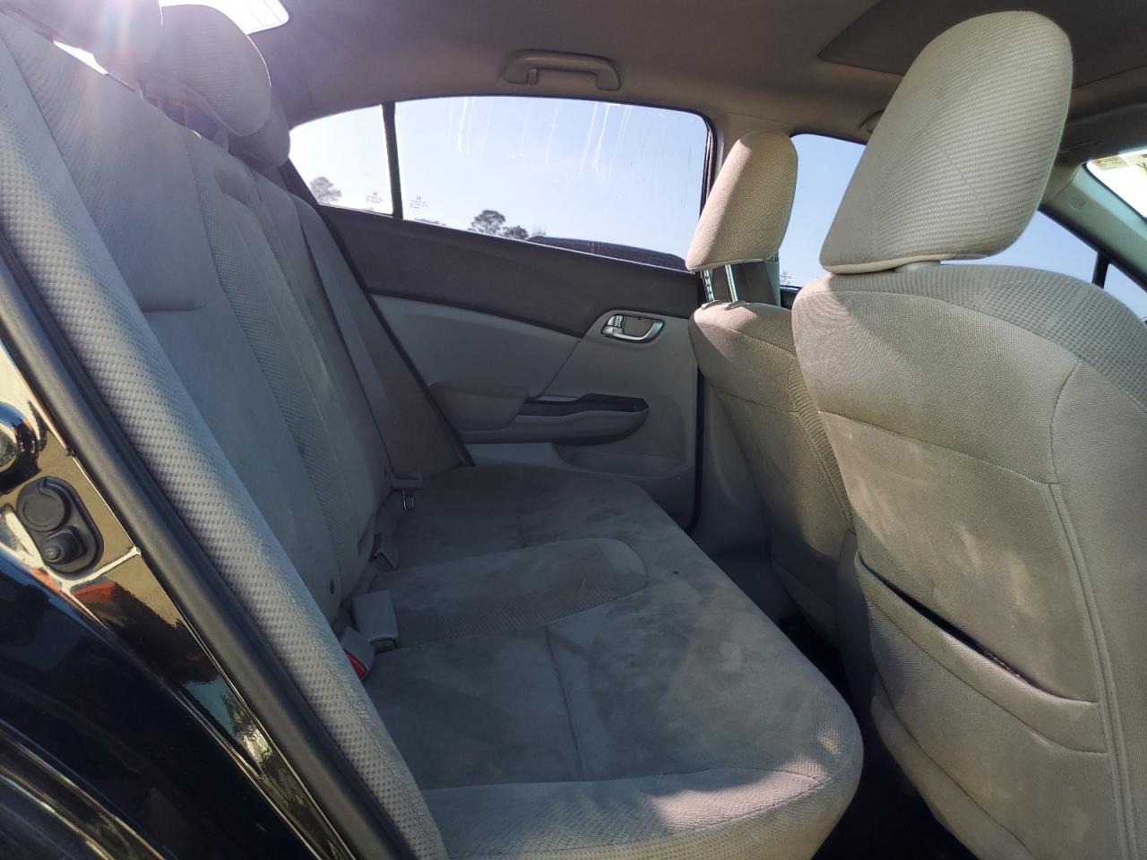 2012 Honda Civic VIN 2HGFB2F84CH310537 Copart auction photo, front end / rear end damage thumbnail 10