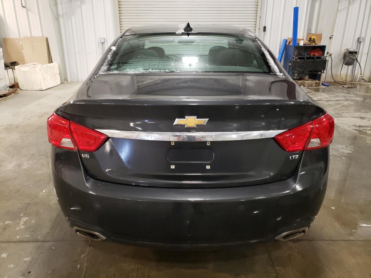 2015 Chevrolet Impala VIN 2G1165S31F9292028 Copart auction photo, front end / hail damage thumbnail 6