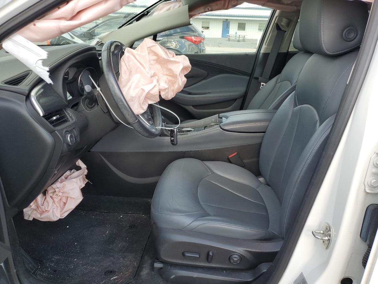 2020 Buick Envision VIN LRBFXCSA4LD167065 Copart auction photo, front end / side damage thumbnail 7