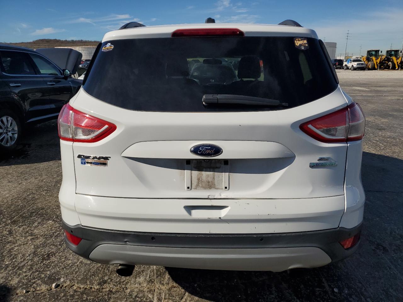 2014 Ford Escape VIN 1FMCU0GX1EUA28793 Copart auction photo, rear end / minor dent/scratches damage thumbnail 6