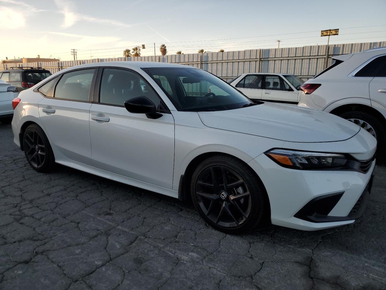 2023 Honda Civic VIN 2HGFE2F51PH542208 Copart auction photo, all over damage thumbnail 4