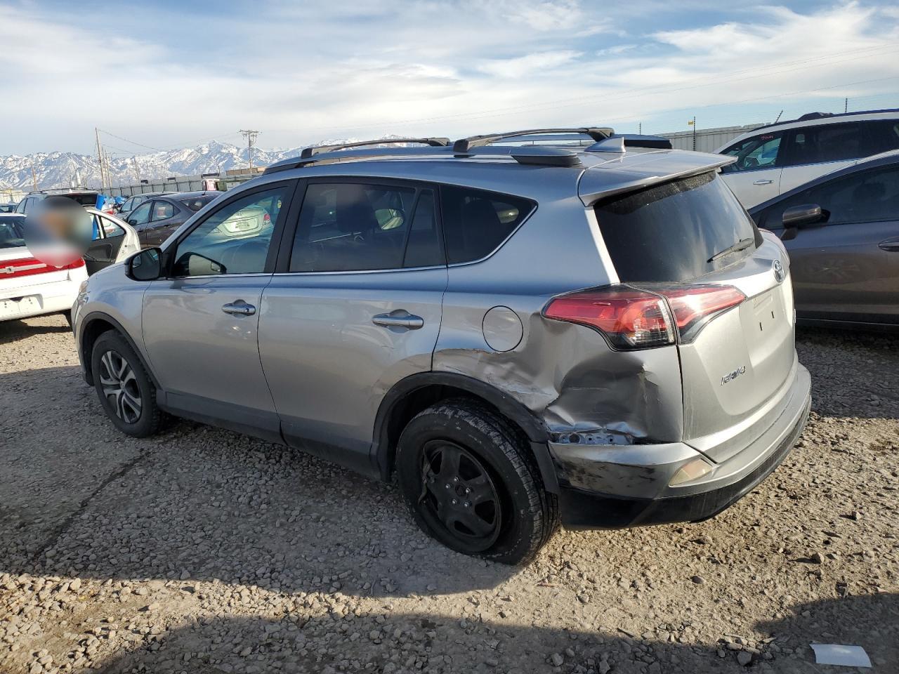 2017 Toyota RAV 4 VIN 2T3BFREVXHW584933 Copart auction photo, rear end damage thumbnail 2