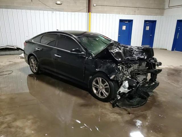 2018 Hyundai Sonata VIN 5NPE34AFXJH620687 Copart auction photo, front end / side damage thumbnail 13