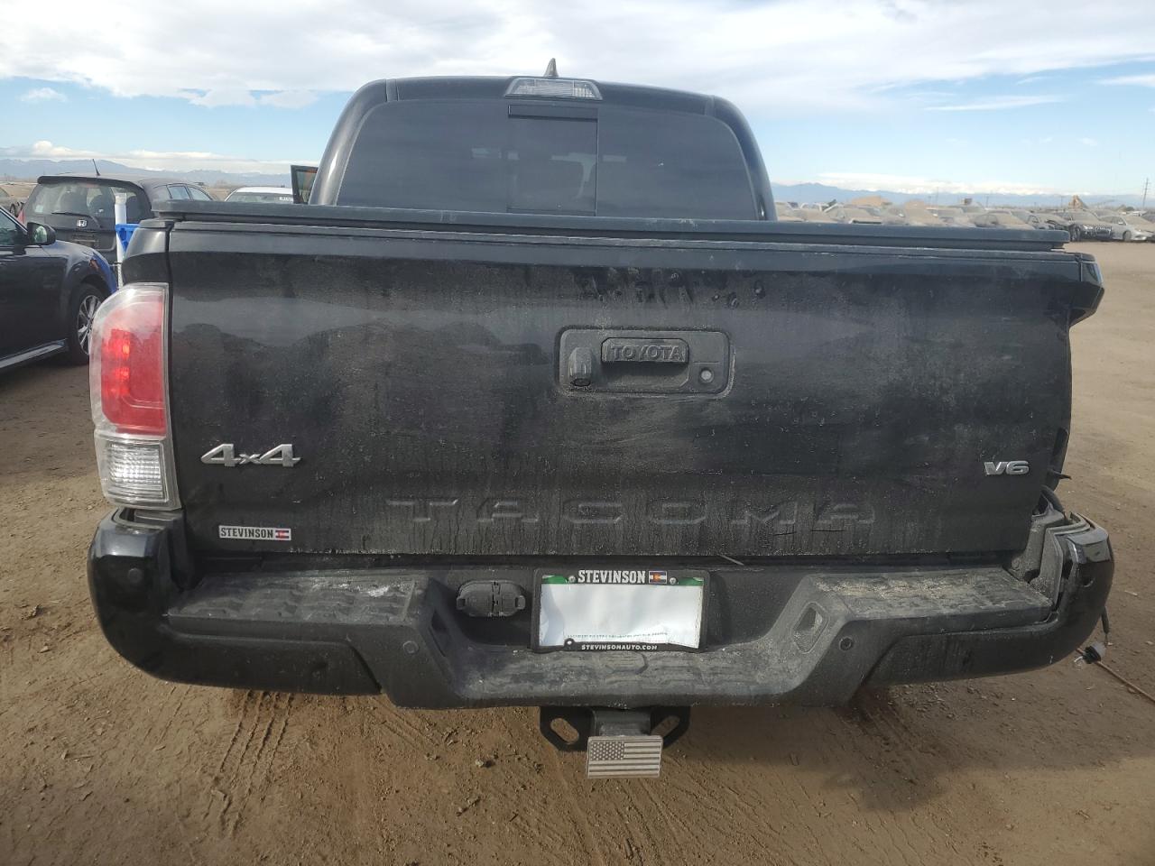 2018 Toyota Tacoma VIN 3TMGZ5AN6JM144176 Copart auction photo, all over damage thumbnail 6