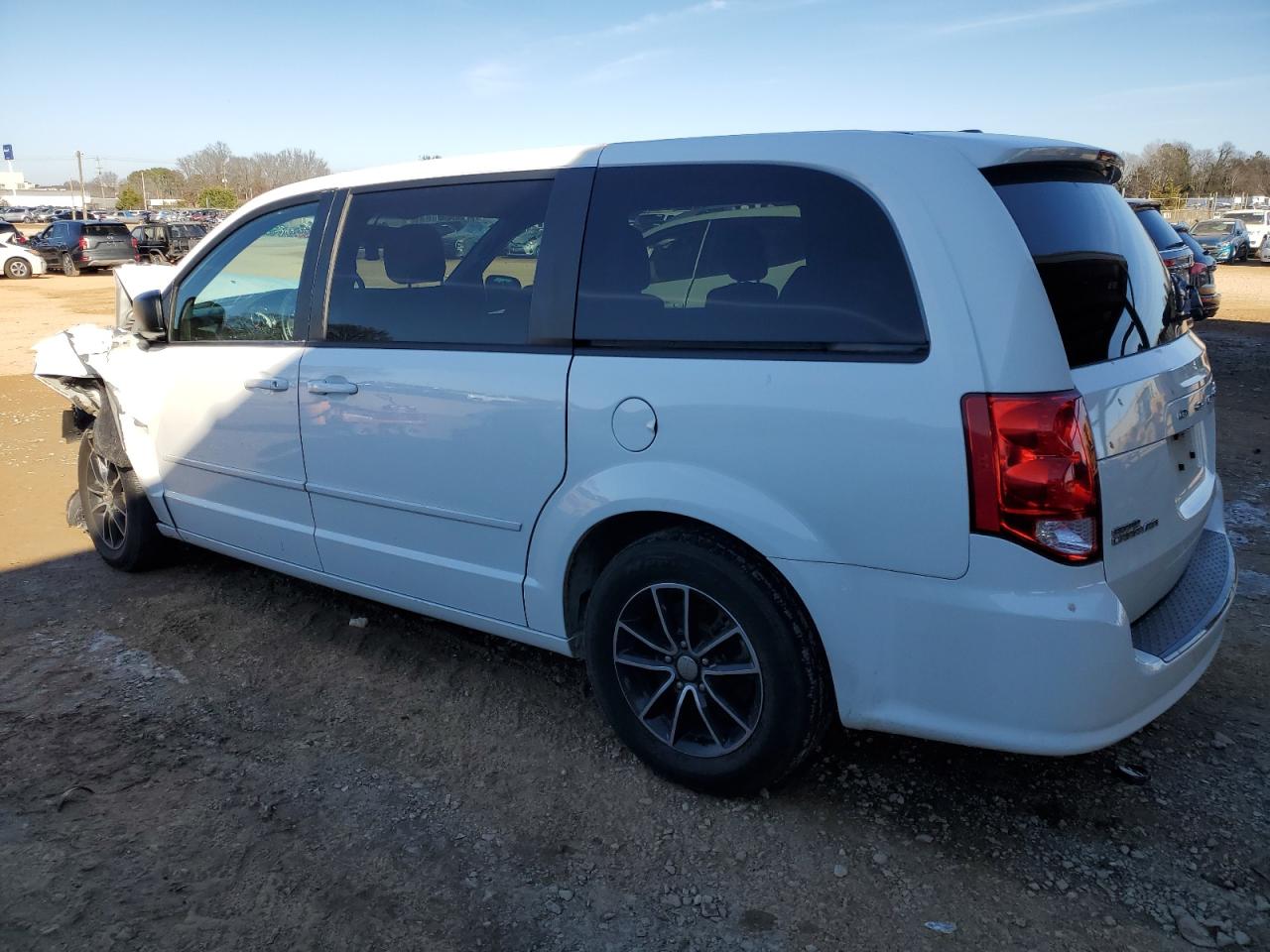 2015 Dodge Caravan VIN 2C4RDGBG8FR581079 Copart auction photo, front end / side damage thumbnail 2