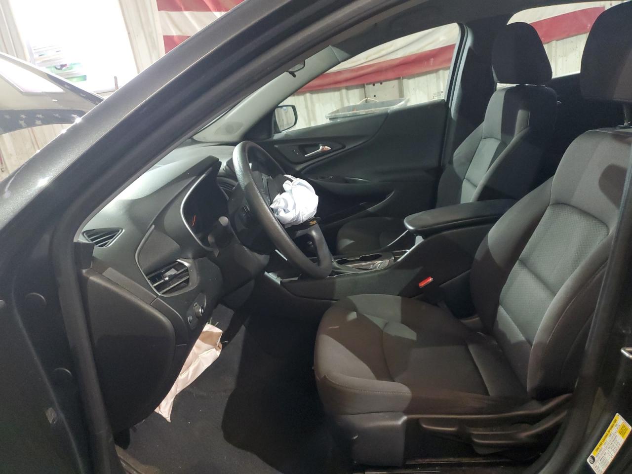 2017 Chevrolet Malibu VIN 1G1ZB5ST2HF271147 Copart auction photo, front end / side damage thumbnail 7