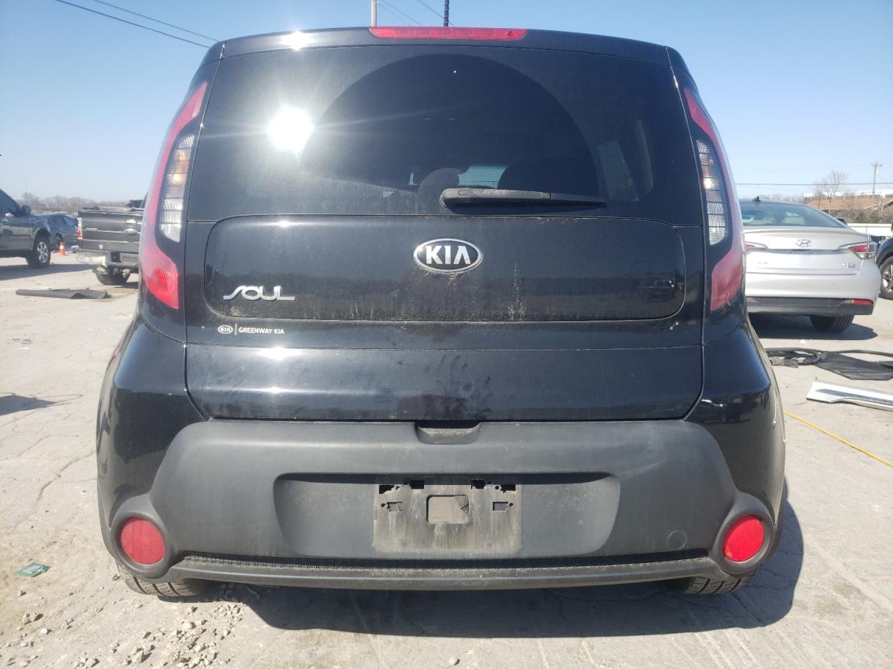 2016 KIA Soul VIN KNDJN2A27G7249334 Copart auction photo, side damage thumbnail 6