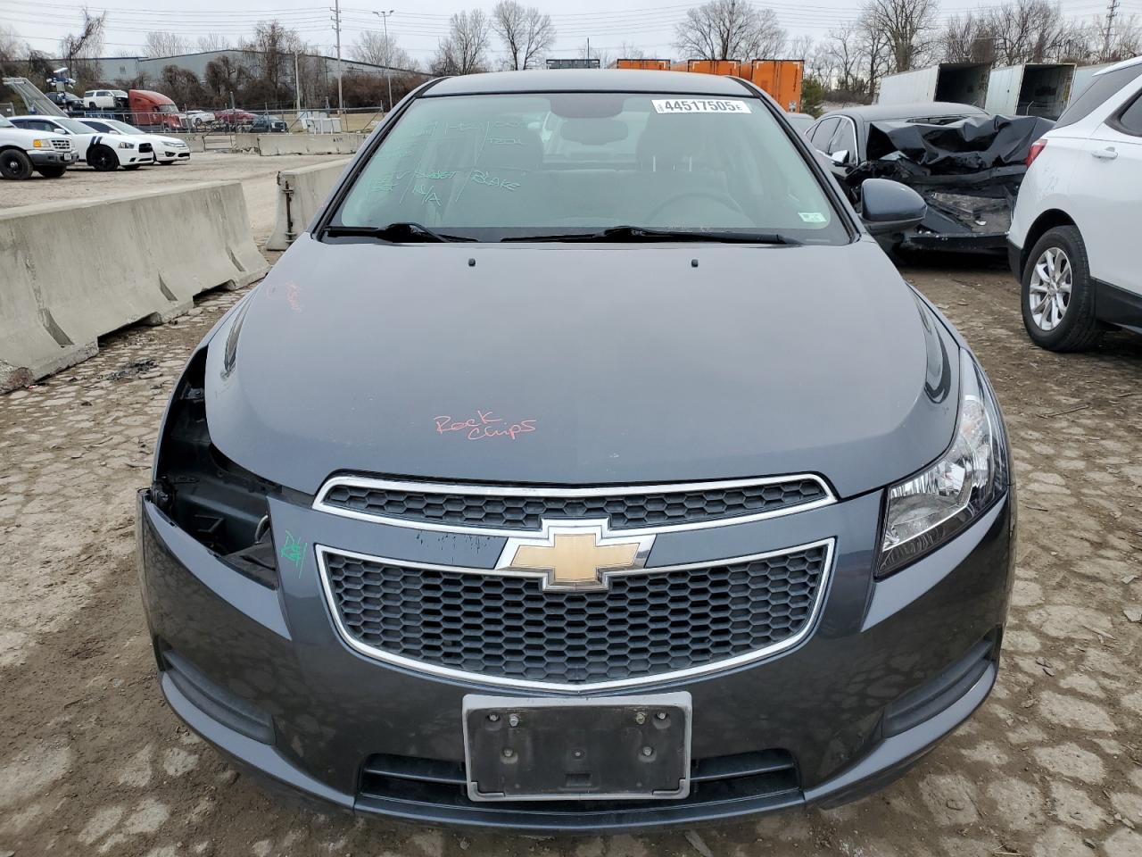 2013 Chevrolet Cruze VIN 1G1PC5SB8D7161445 Copart auction photo, side / front end damage thumbnail 5