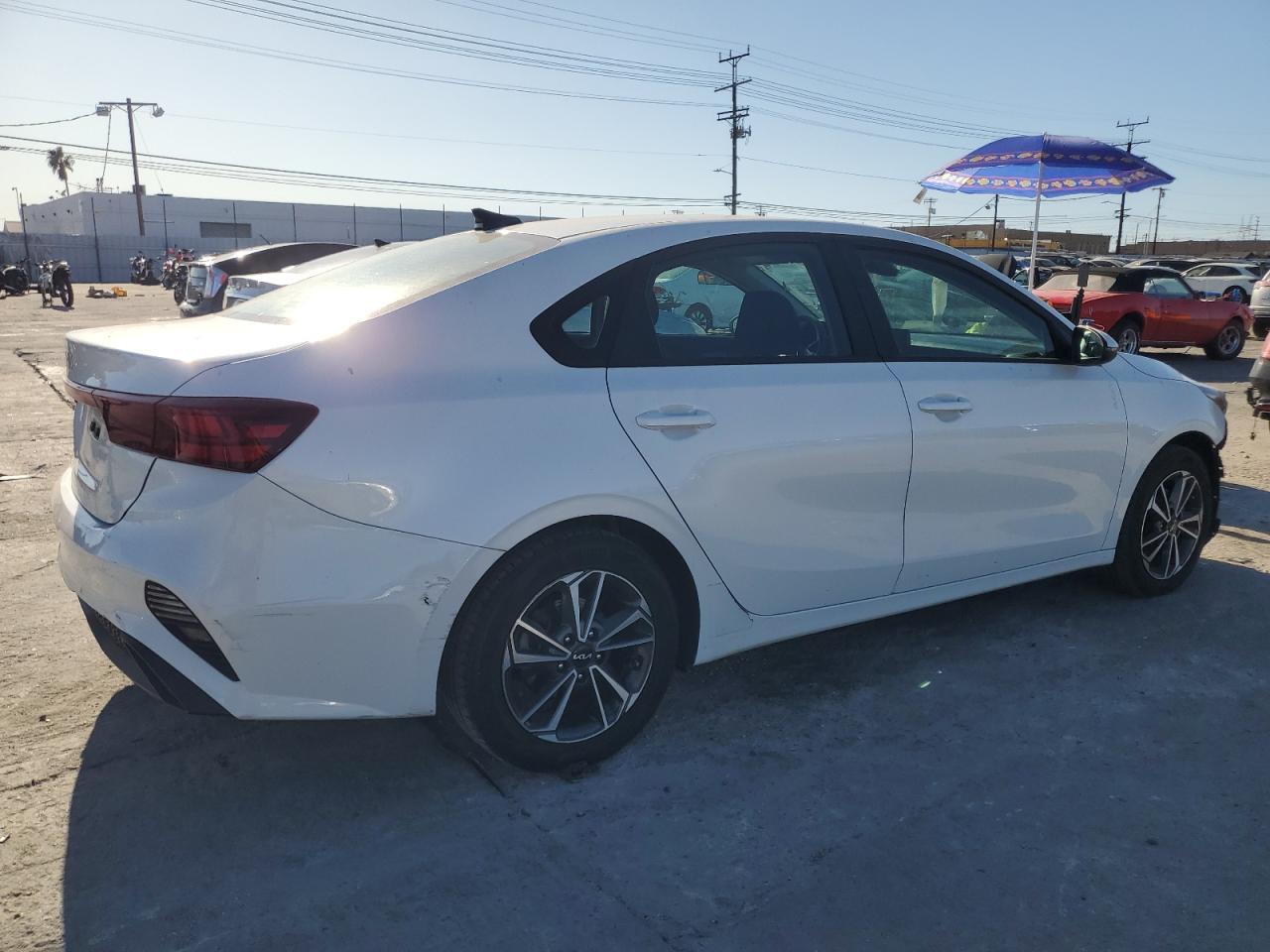 2022 KIA Forte VIN 3KPF24AD4NE476392 Copart auction photo, undercarriage / front end damage thumbnail 3