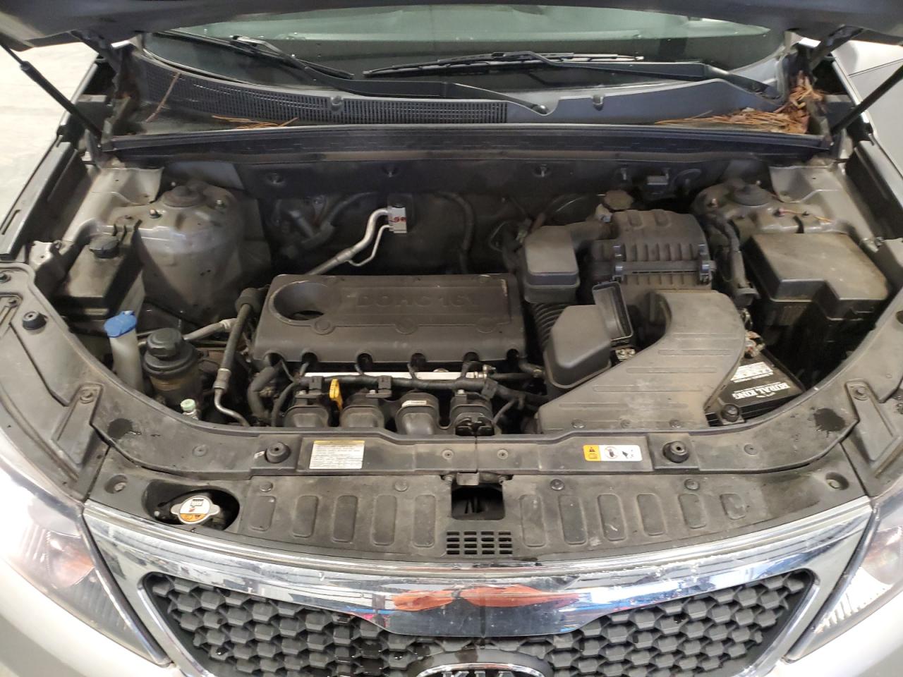 2013 KIA Sorento VIN 5XYKT3A14DG347677 Copart auction photo, rear end damage thumbnail 12