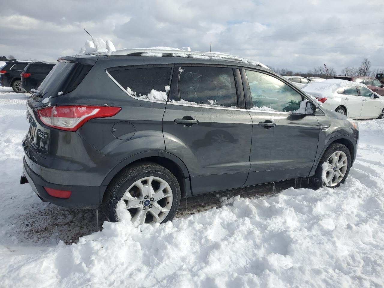 2016 Ford Escape VIN 1FMCU9J9XGUC55384 Copart auction photo, side / minor dent/scratches damage thumbnail 3