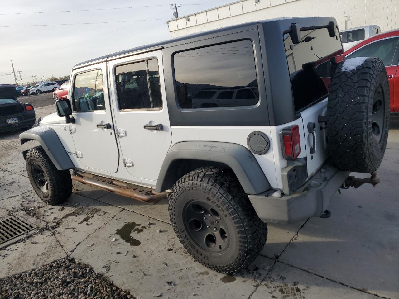 2013 Jeep Wrangler VIN 1C4BJWDG2DL549672 Copart auction photo, undercarriage damage thumbnail 2