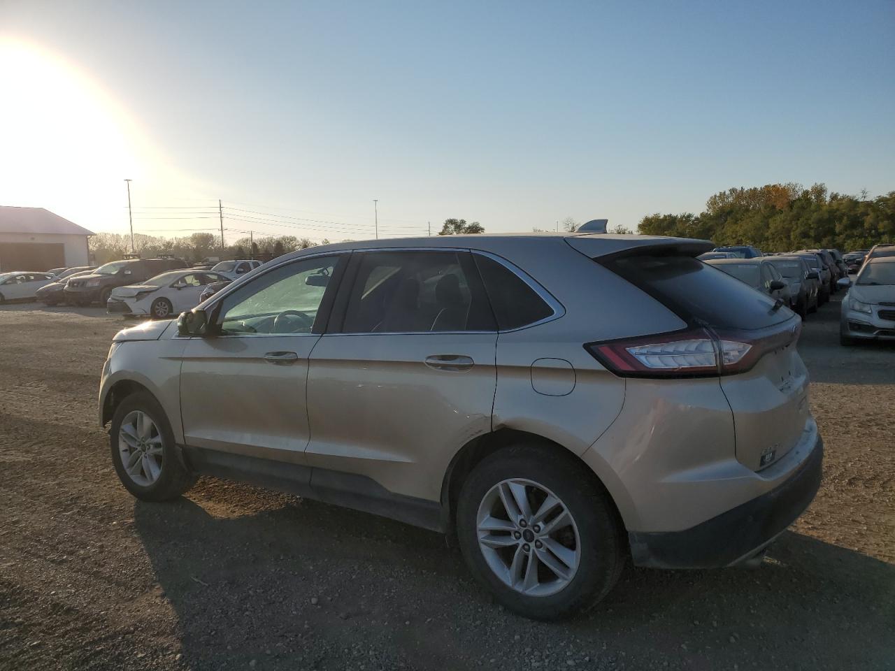 2018 Ford Edge VIN 2FMPK4J84JBC29782 Copart auction photo, front end damage thumbnail 2