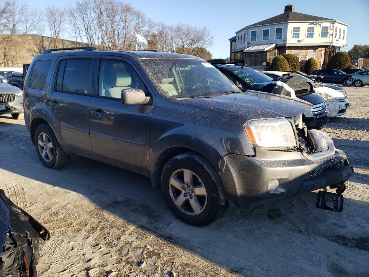 2010 Honda Pilot VIN 5FNYF4H4XAB026995 Copart auction photo, front end / minor dent/scratches damage thumbnail 4