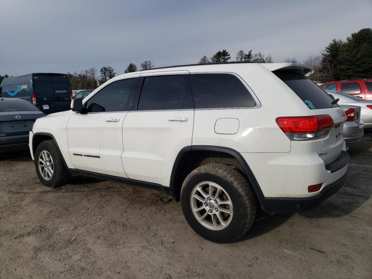 2018 Jeep Grand Cherokee VIN 1C4RJFAG7JC349434 Copart auction photo, front end damage thumbnail 2