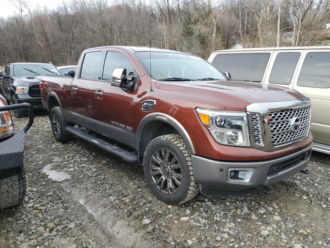 2016 Nissan Titan VIN 1N6BA1F48GN515487 Copart auction photo, normal wear damage thumbnail 4