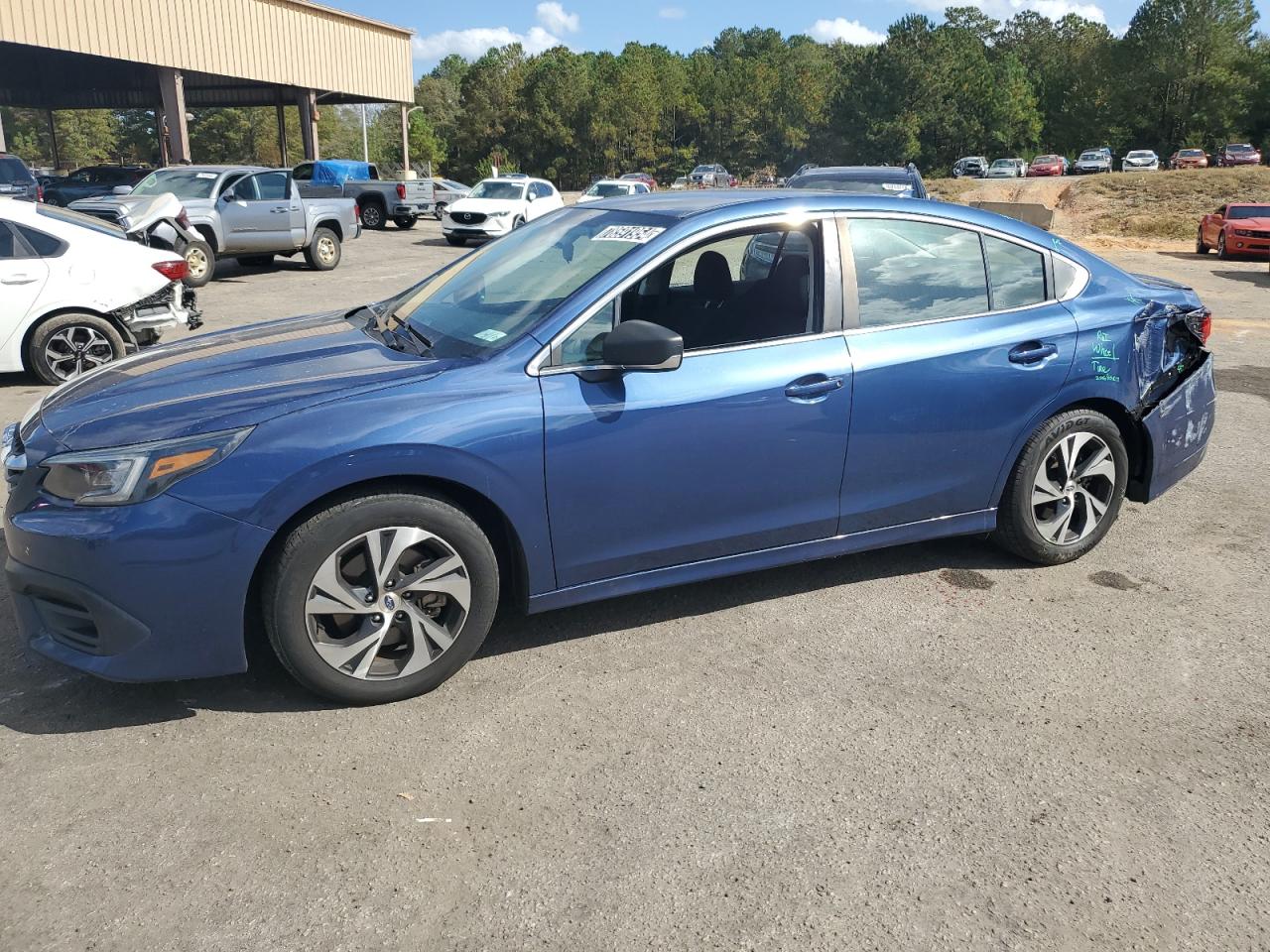 2022 Subaru Legacy VIN 4S3BWAB6XN3006652