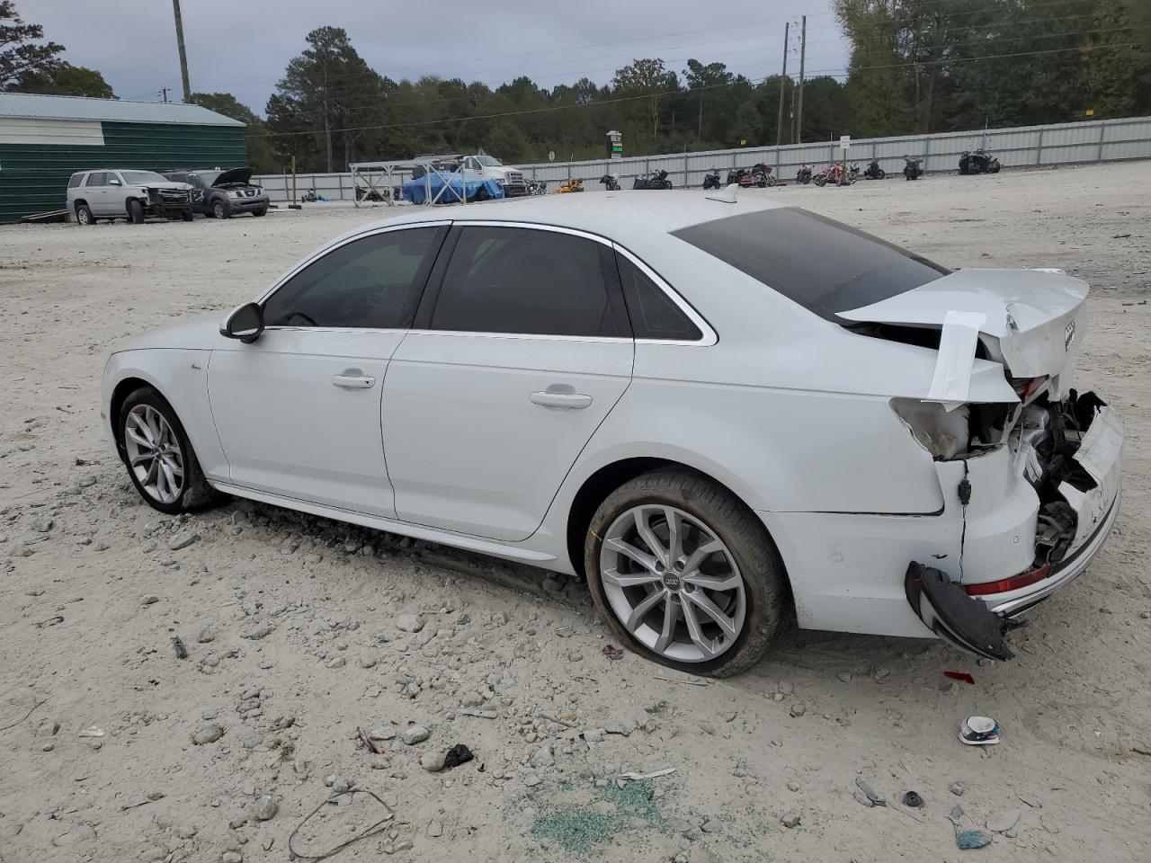 2019 Audi A4 VIN WAUENAF4XKA107137 Copart auction photo, rear end damage thumbnail 2