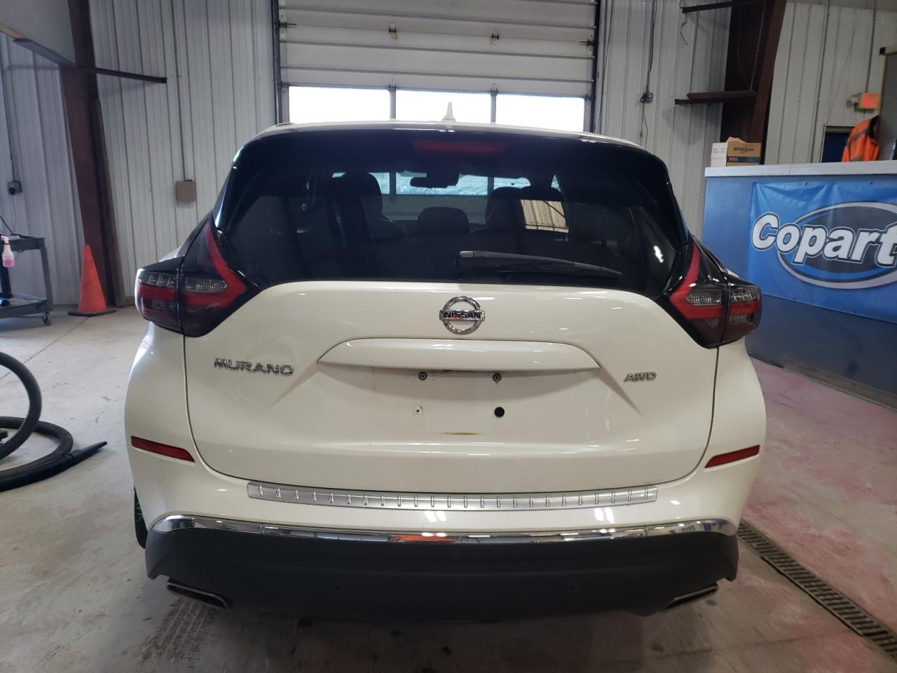 2021 Nissan Murano VIN 5N1AZ2AS7MC125308 Copart auction photo, front end / side damage thumbnail 6