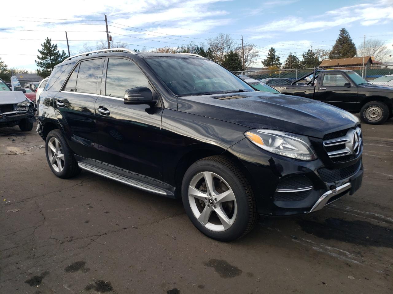 2017 Mercedes-Benz GLE VIN 4JGDA5JB0HA972484 Copart auction photo, rear end damage thumbnail 4