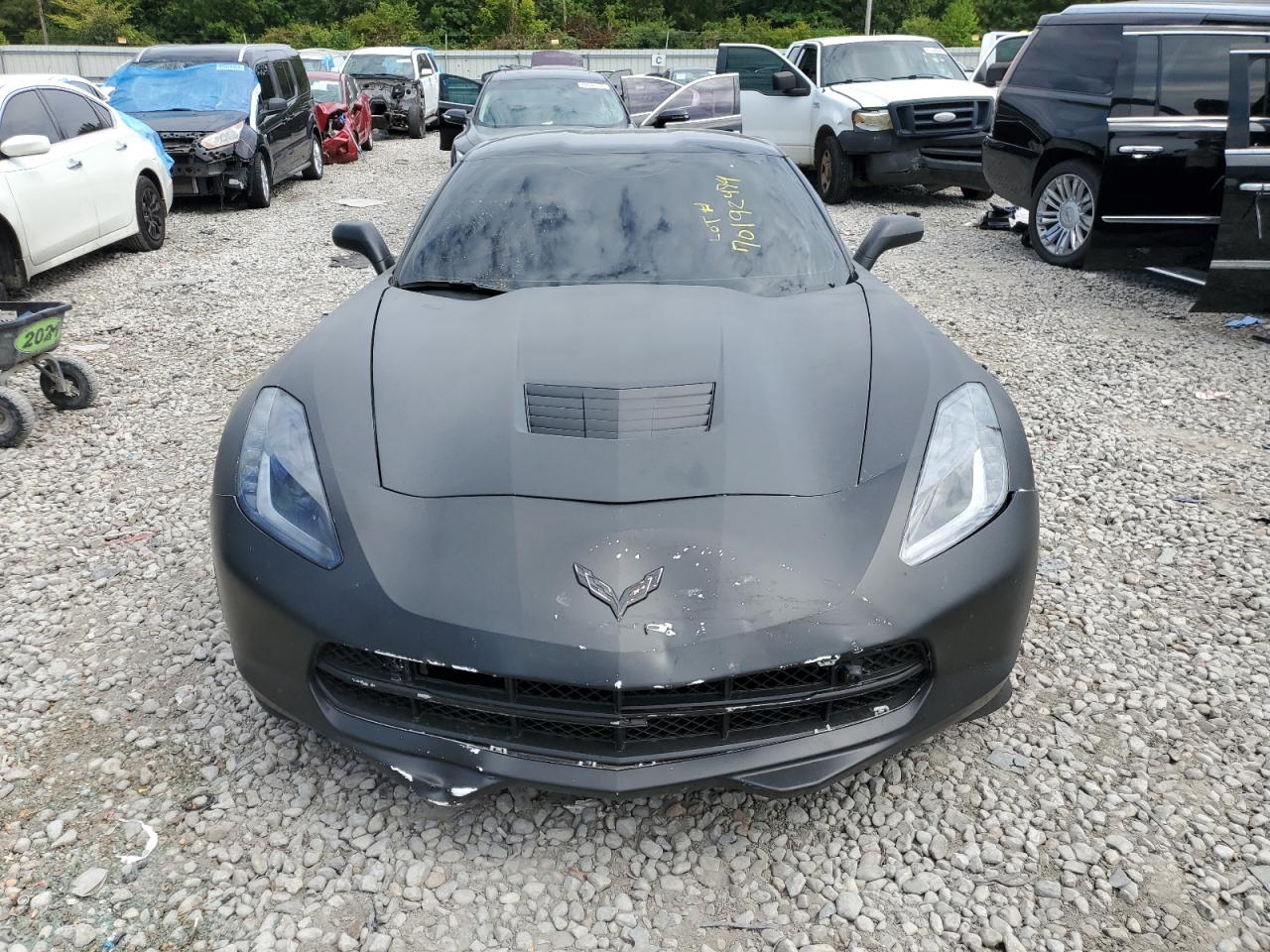 2016 Chevrolet Corvette VIN 1G1YD2D74G5104720 Copart auction photo, all over damage thumbnail 5