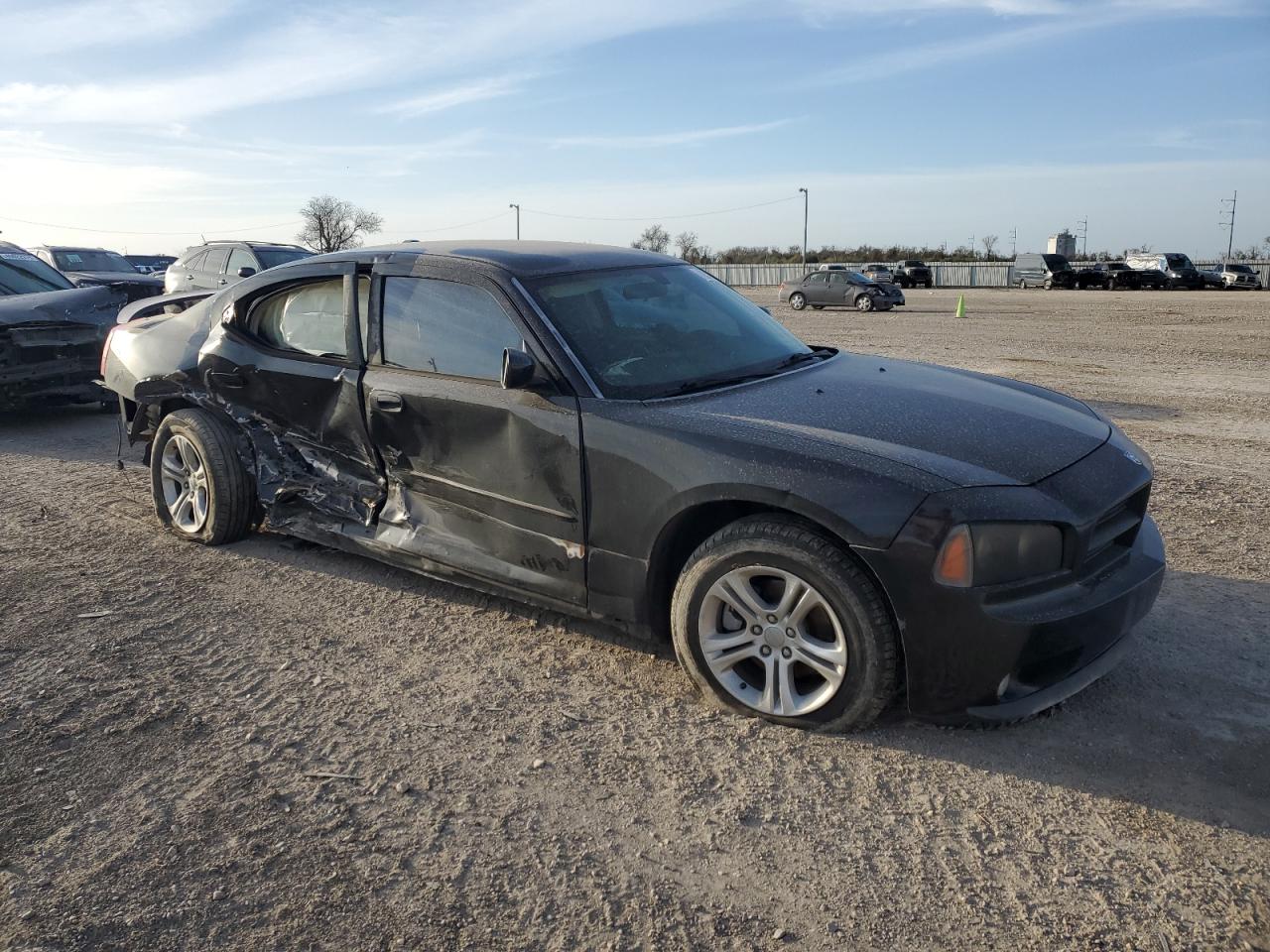 2010 Dodge Charger VIN 2B3CA3CV1AH237226 Copart auction photo, side / rear end damage thumbnail 4