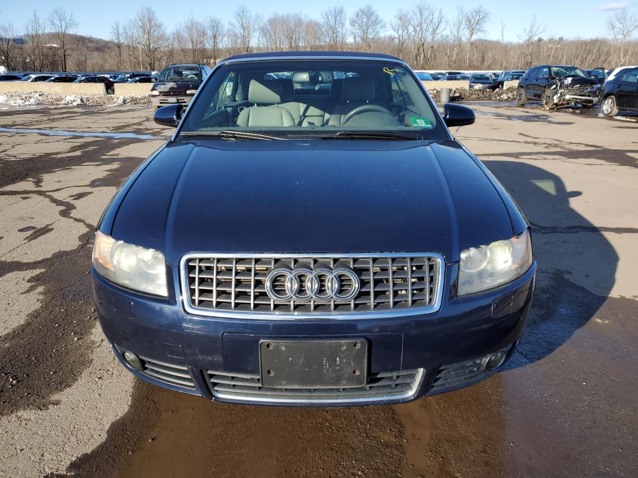 2005 Audi A4 VIN WAUDT48H75K007160 Copart auction photo, front end / minor dent/scratches damage thumbnail 5