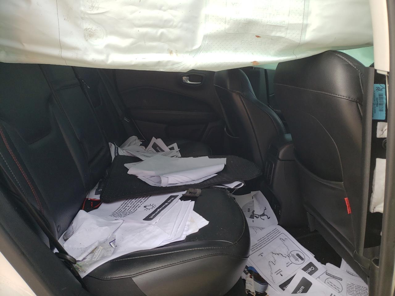 2019 Jeep Compass VIN 3C4NJDDB9KT727522 Copart auction photo, all over damage thumbnail 11