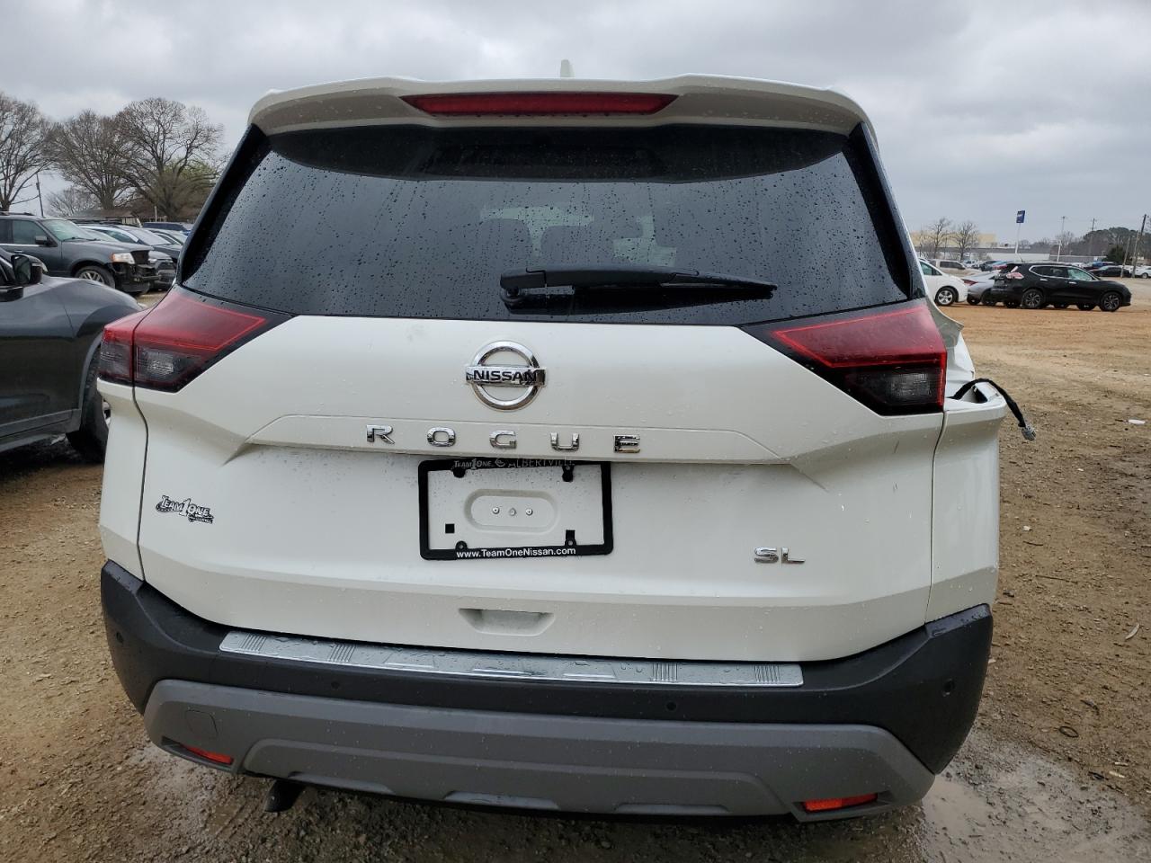 2021 Nissan Rogue VIN 5N1AT3CA4MC763477 Copart auction photo, rear end damage thumbnail 6