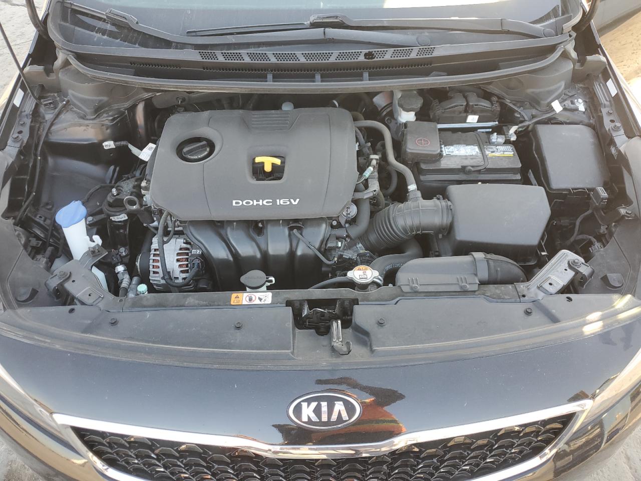 2018 KIA Forte VIN 3KPFK4A79JE163987 Copart auction photo, rear end / undercarriage damage thumbnail 12