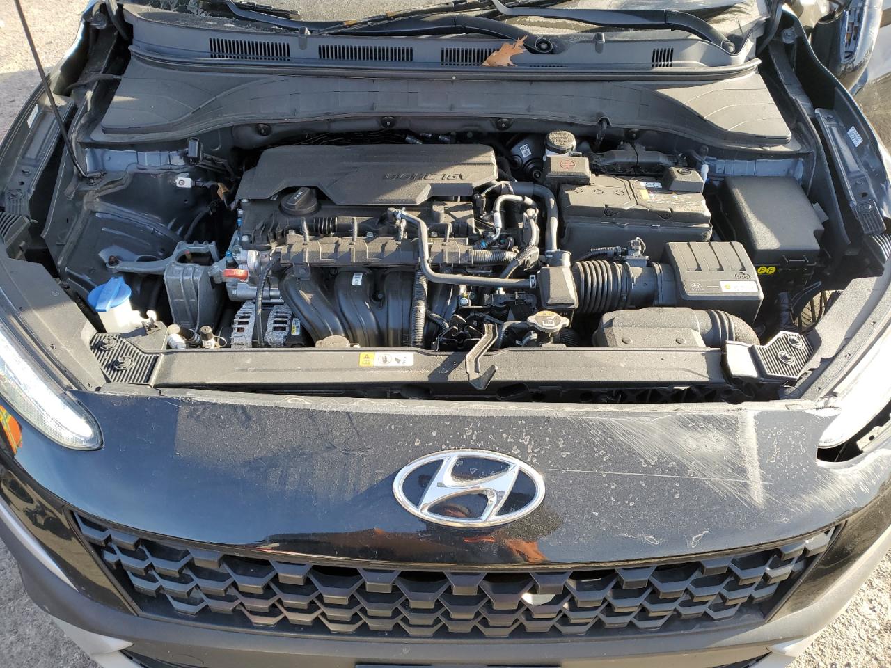 2023 Hyundai Kona VIN KM8K62AB9PU962475 Copart auction photo, rollover damage thumbnail 11