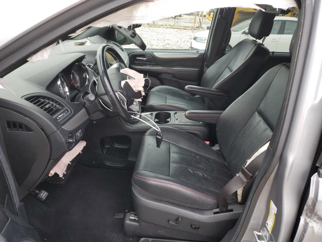 2019 Dodge Caravan VIN 2C4RDGEG7KR689151 Copart auction photo, front end / side damage thumbnail 7