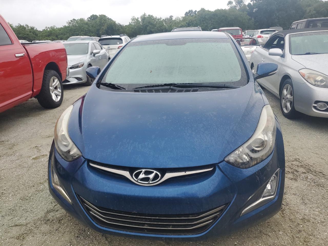 2015 Hyundai Elantra VIN KMHDH4AE5FU454477 Copart auction photo, water/flood damage thumbnail 5