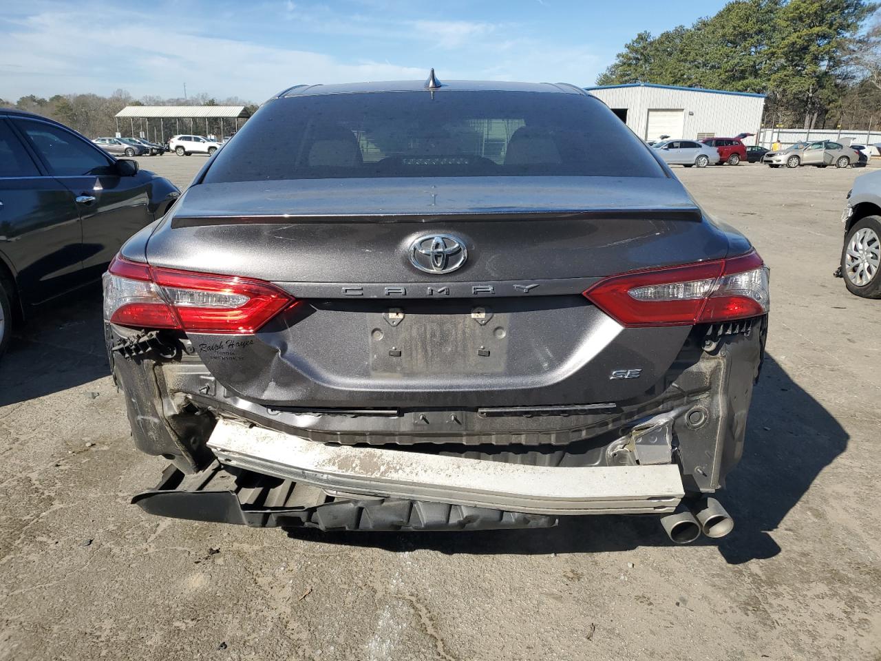 2019 Toyota Camry VIN 4T1B11HK0KU174062 Copart auction photo, rear end damage thumbnail 6